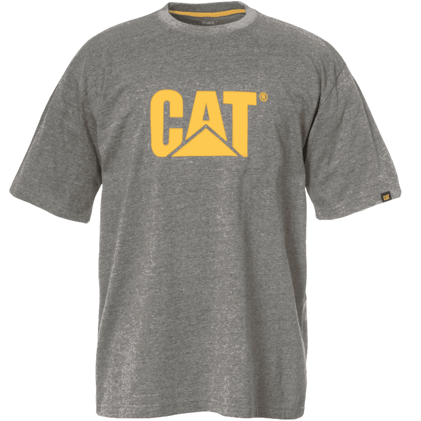 Classic Trademark Logo T-Shirt CAT Dark Heather Grey