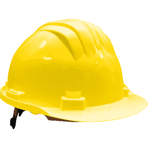 Climax 5-RG Toothed Wheel Safety Helmet Yellow