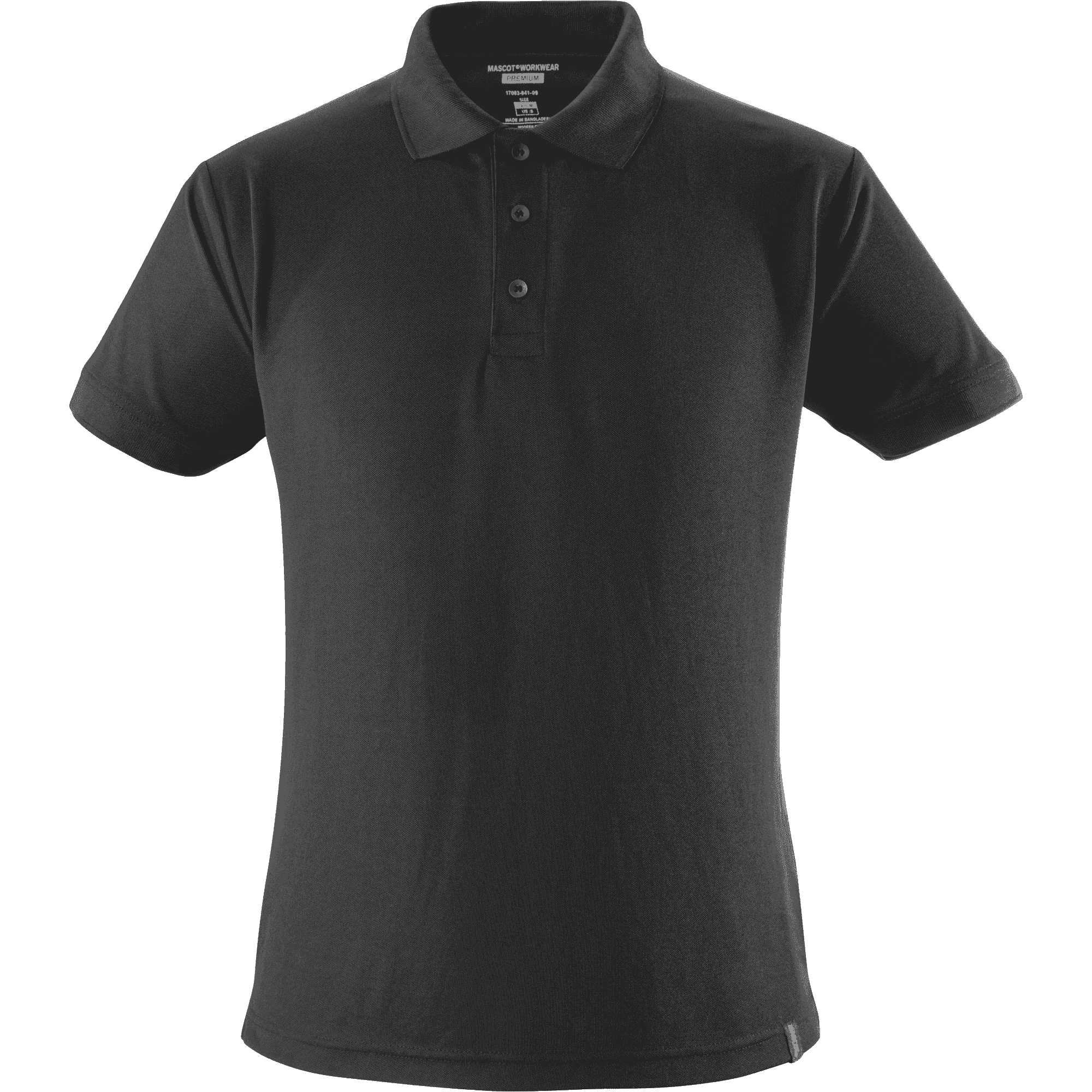 Work Polo Shirt 17083-941 Mascot Black