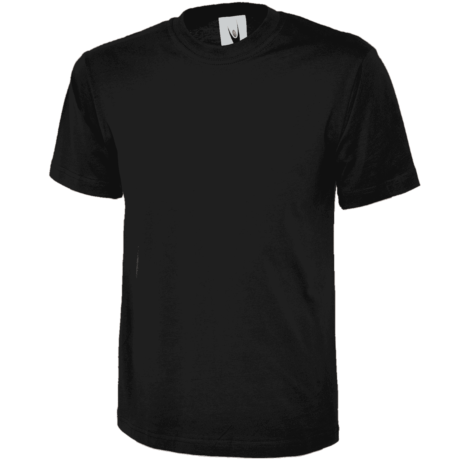 Classic Cotton Work T-Shirt UC301 Uneek Black