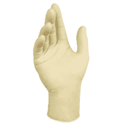 Microflex 63-864 Disposable Latex Gloves - Box of 100 units
