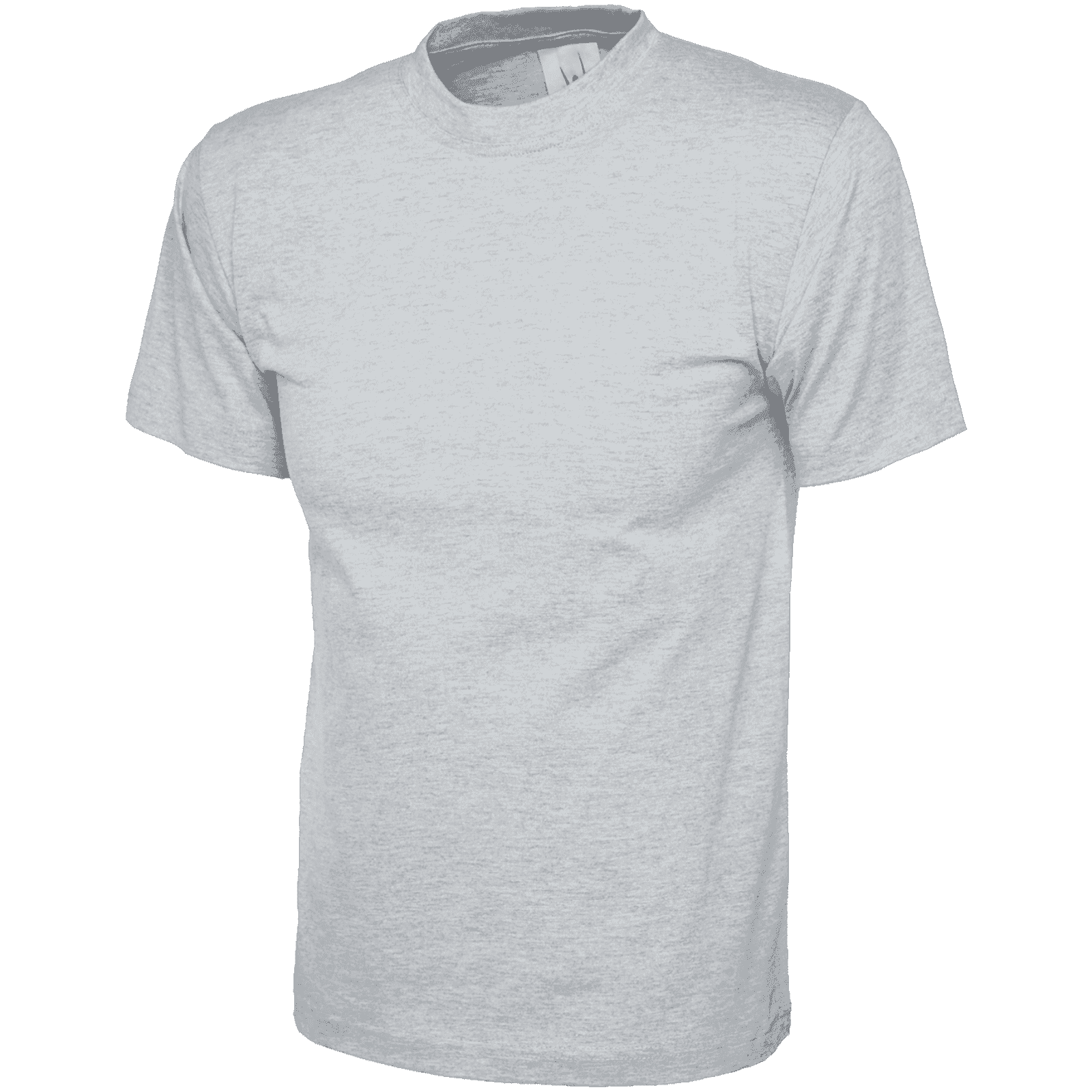 Classic Cotton Work T-Shirt UC301 Uneek Heather Grey