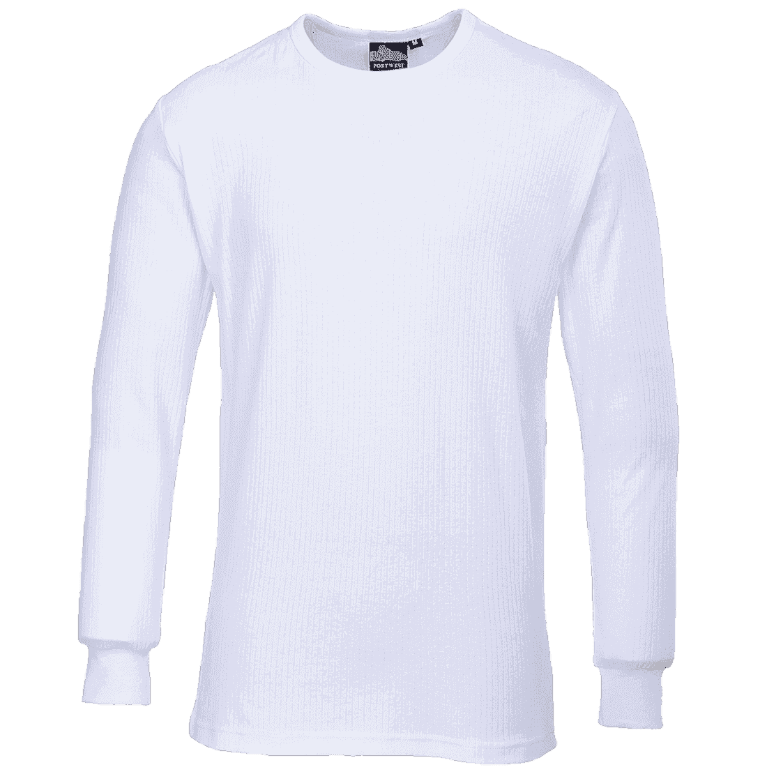 Long Sleeve Thermal T-Shirt B123 White