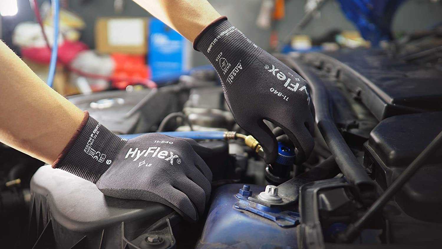 HyFlex 11-840 Work Gloves - 12 Pairs