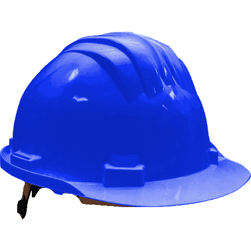 Climax 5-RG Toothed Wheel Safety Helmet Blue
