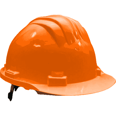 Climax 5-RG Toothed Wheel Safety Helmet Orange